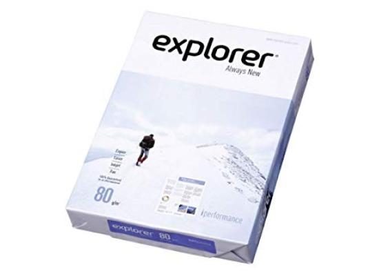 Paper A4 80GM White 500 Sheet Explorer(Paper-A4-500/Explorer)